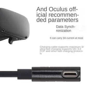 USB 3.2 Za Oculus Povezavo USB - C Pare VR Prizadevanju/2 Tip - C 3.1 Podatki skladu Kabel Komolec Izbrati 3m5m8m za VR Dodatki