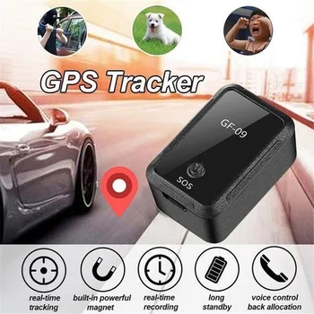 Mini Avto GPS Tracker Rastreador GF09 Nepremočljiva Tracker Avto Spusti Šok Alarm Glas/ APP Nadzor Avto GPS Lokator Tracker