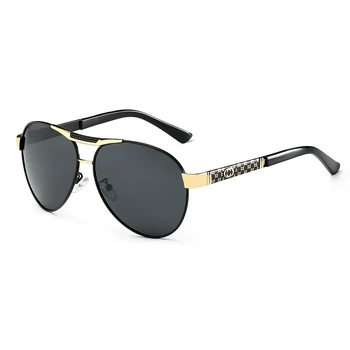 Visoka kakovost Polarizirana sončna Očala Moške blagovne Znamke Oblikovalec Letnik TR90 UV400 pilotni sončna očala moški Ženske voznik Odtenki Q10008
