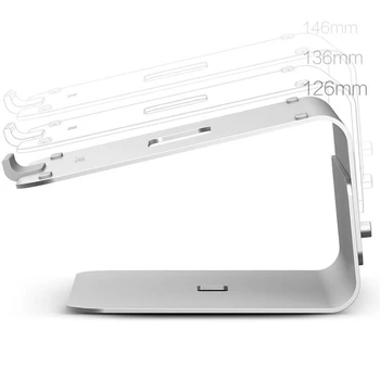 Xiaomi Mijia E-Stojalo Namizno Laptop Stand Imetnik Tablet Nosilec Nastavljiv Aluminija Gori Aluminijeve Zlitine Hlajenje Prenosnika Stojalo