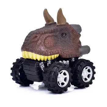Dinozaver Igrače Po Maslu Potegnite Nazaj Avtomobilov Dino Model Živali Vozil Tovornjak Hobi Izobraževalne Mini Otroci Igrače Za Fante