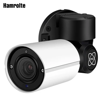 Hamrolte PTZ Onvif IP Kamera 5MP/2MP, 4xZoom Samodejno Ostrenje (2.8-12mm) Bullet Prostem Kamere Nepremočljiva 50M IR Razdalja H. 265 Hisee