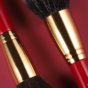 CHICHODO ličila ščetke-Razkošno Rdeče Rose serije 20PCS živali, krtače za lase set-kozmetični krtačo-make up pero-naravnih las lepoto pero
