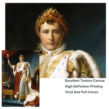 Portret Napoleona, Evropsko Sodišče Oljnih Slik Tisk Na Platno Umetnosti Plakatov In Fotografij Klasične Napoleon Umetniške Slike Cuadro