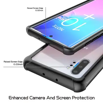 360-Stopinjski Ohišje Za Samsung Galaxy Note 10 Plus S20 Plus Ultra Opomba 10 Pro Coque Screen Protector Shockproof Krepak Pokrov