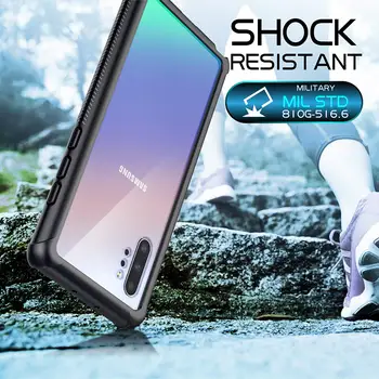 360-Stopinjski Ohišje Za Samsung Galaxy Note 10 Plus S20 Plus Ultra Opomba 10 Pro Coque Screen Protector Shockproof Krepak Pokrov