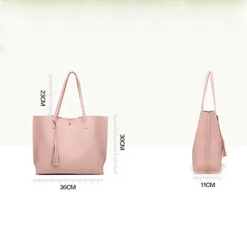 2021 Moda za Ženske Vrečko Evropski in Ameriški stil Simple Tote Bag Ramenski Prenosni Ženske Torbice nova