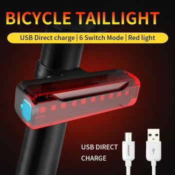 OLOEY A02 izposoja zadnje luči za kolo vožnja motornega kolesa električna gorska kolesa USB polnjenje varnost opozorilna lučka LED