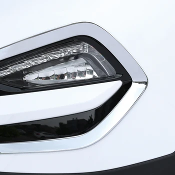 Za Hyundai Tucson 2016 2017 2018 ABS Chrome Spredaj/Zadaj meglo lampshade okvir Pokrova Trim Avto styling Pribor 4pcs