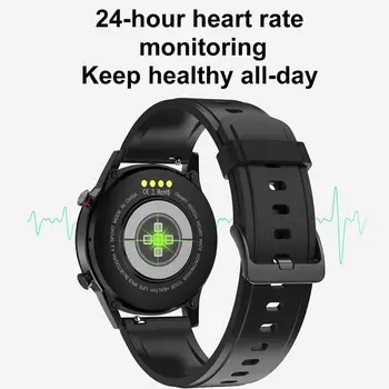 DT95 SmartWatch IP68 Vodotesen Bluetooth Klic EKG Toplote Stopnja 1.3 palčni Spanja Monitor Smartwatch Fitnes Tracker Za iOS Android