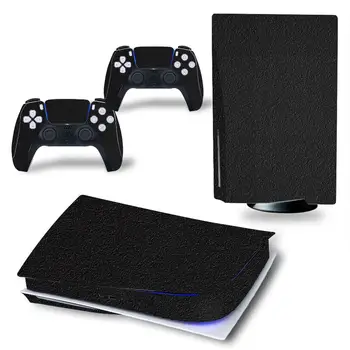 Usnje Material Za PS5 Disk Viny Nalepke Nalepke Konzole + 2 Krmilnik Kože Nalepke Za Sony Playstation 5 Igre Pribor