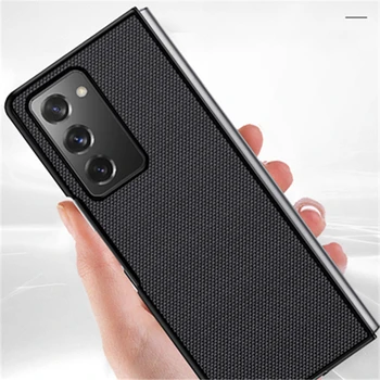 Podjetje Ultra Tanek Mat Telefon Pokrovček za Samsung Galaxy Ž Fold2 Krat 2 Anti-fingerprint Zaščitna Natančno Izrezanka Primerih
