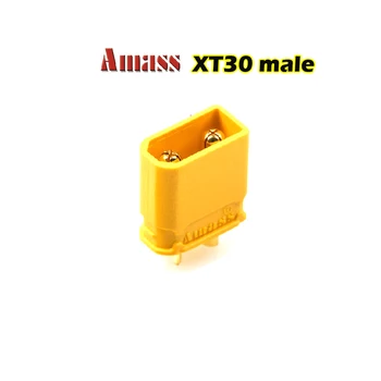 XT60 mačo hembra conector de enchufe a XT30 hembra mačo enchufe 18AWG Kabel de silicona suave par RC Lipo batería 100 mm 10 cm