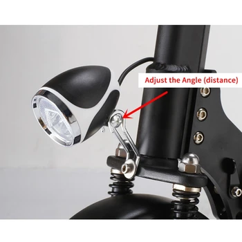 Spodbujanje Ebike Svetlobe 24V36V48V LED Luči Spredaj z Električno Kolo Rog Smerniki za Moped, Skuter Kolo Za MTB Tricikel