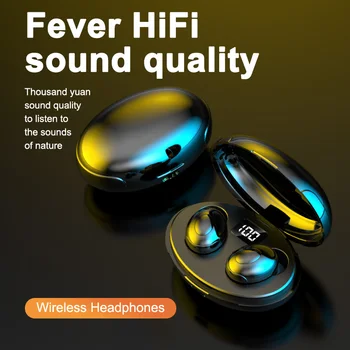 T5 TWS Bluetooth 5.0 Brezžične Slušalke Hifi Stereo Šport Slušalke Slušalke Za IPhone Brezžične Bluetooth Slušalke