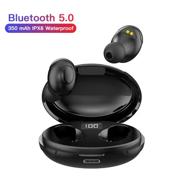 T5 TWS Bluetooth 5.0 Brezžične Slušalke Hifi Stereo Šport Slušalke Slušalke Za IPhone Brezžične Bluetooth Slušalke