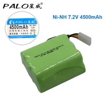 PALO 7,2 V Ni-MH 4500mAh sesalnik Robot baterije, Baterije za ponovno Polnjenje Paket Za Neato XV-11/12/14/15/21 Podpis Pro
