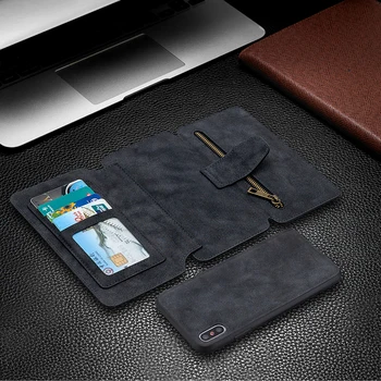 Denarnica Usnjena torbica Mat zadrgo Projekcijska Stojala Za Samsung Galaxy S10 S20 S10E S9 Opomba 20 Ultra Plus, Lite Pokrov Mobilnega Telefona Vrečko