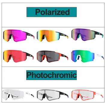 CATEYE Izposoja Polarizirana sončna Očala & Photochromic Kolesarska Očala UV400 Športih na Prostem Kolo Očala Anti-olje Kolesarska očala