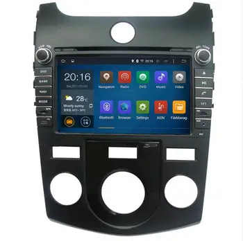 8 inch Android 10 Sistem, Avto GPS Navigacijski DVD Predvajalnik Radio Vodja Enote za Kia Forte Koup Cerato 2008 -2012 stereo Večpredstavnostnih