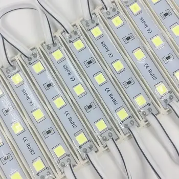 5054 3 razsvetljavo LED-Modul za prijavo DC12V Nepremočljiva Super svetla smd led moduli Cool white Oglasni