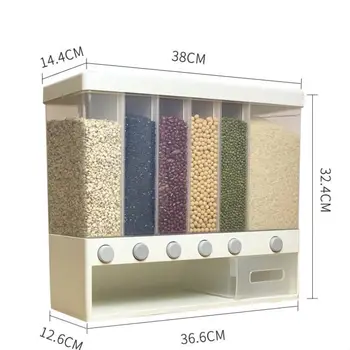 Multifunkcijski ločiti, riž sod polje žitnih zrn škatla za shranjevanje prihaja iz riža sod razvrstitev predal tip measuremen