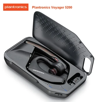 NOVO Plantronics Voyager 5200 Bluetooth Brezžične Slušalke za Zmanjšanje Hrupa Poslovnih Slušalke PROGRAMSKE opreme-OMOGOČEN WindSmart tehnologije