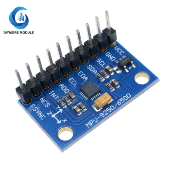 MPU9250 9-Osi Odnos +Žiro+Pospeševalnik+Magnetometer Senzor Modul IIC/I2C Vmesnik Za Arduino/3D/Gesto Control/Lokacija