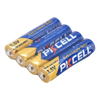 8pcs/veliko Pkcell AAA Baterije 1,5 V R03P Težka Cink-Ogljikovih 3A Suhe Baterije 1.5 Voltov za enkratno Uporabo Baterija