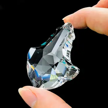 3/5/10pcs Ax Obliko Sonce Ulov Obesek Crystal Prizme Diy Obrti Projekta Predmeti, Deli, Pribor Ornament Pada Rez
