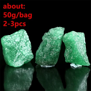 50 g Naravne Zelene Jagode Quartz Gemstone Mineralnih Vzorcu gramoz kristali Kamni Nezakonitih Reiki Zdravljenje