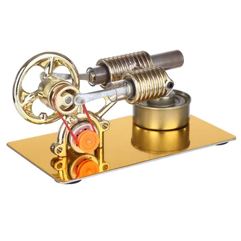 Visoka Kakovost Mini Stirling Motor Mikro Model Z Žarnico Motorja Model Moških Darilo