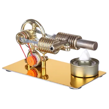 Visoka Kakovost Mini Stirling Motor Mikro Model Z Žarnico Motorja Model Moških Darilo