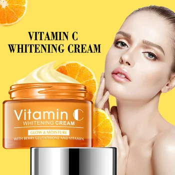 Vitamin C Obraz, Kreme Za Beljenje Kože, Nego Makeup Base Krema Za Učvrstitev Oči Obliži Facial Cream Izboljšanje Dolgočasno Freckle