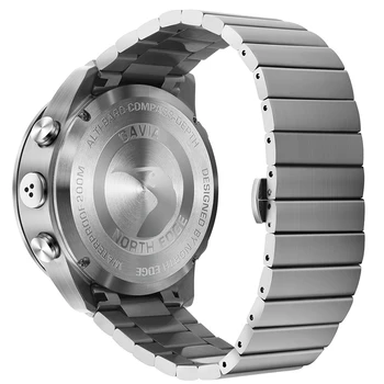 Severni Rob Moške Digitalni Watch Potapljanje Watch Nepremočljiva 200M Vojaške Vojske Luksuzni Polno Jeklenih Poslovnih Višinomer, Barometer Kompas