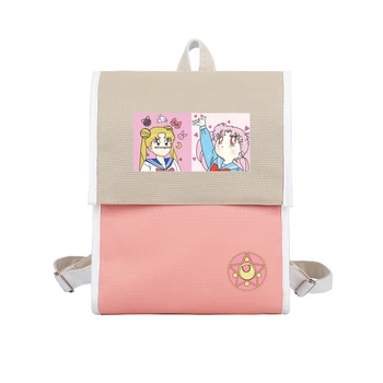 Sailor Moon Visoke Kakovosti Schoolbags Najlon Ženske Nahrbtnik Ženski Dekle Ramo Torbe, Potovalne Vrečke Mochila Pack Bag