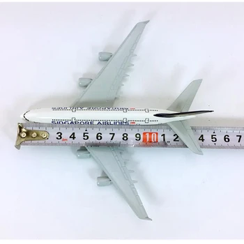 16 cm Letala Air Singapore Airlines Airbus A380 Letalo Diecast Kovinski Letalo Modela Letala Otrok Darila Zbirateljske Zaslon