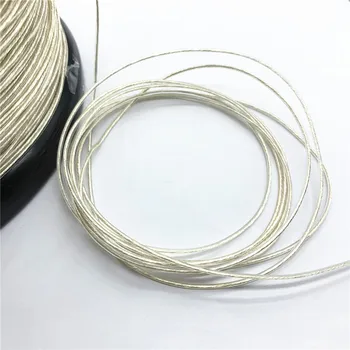Mehko Litz kabel silver plated kabel 20 jedro*0.08 mm OD:1.25 mm 24awg
