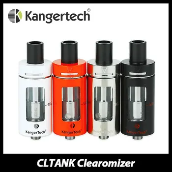 Potrditev Kangertech CLTANK Razpršilo 4ml Vrh Polnjenje Cartomizer Leak-brez Oblikovanja Stekla Pyrex Clearomizer Združljiv TC & VW način