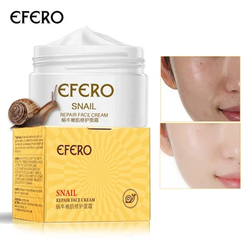 EFERO 5pcs Anti Aging Polž Kreme za Beljenje dnevna Krema Proti Gubam za Obraz, Krema Vlažilna Zdravljenje Aken Olje Nadzor za Nego Kože