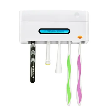 Kopalniške Opreme UV Sterilizator zobne ščetke zobna ščetka Imetnik Samodejno zobna pasta Squeezers Kopalnica Shranjevanje USB Plug-Delo