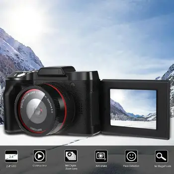 Digitalni Fotoaparat Polno HD1080P 16x Studyset Zoom Za 2,4 Palčni TFT - LCD zaslon LCD Zaslon Profesionalne Kamere Video Kamere Vlogging Fotoaparat
