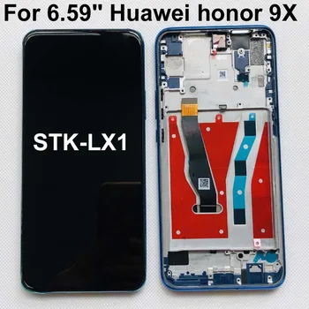 Original 6.59 palca Za Huawei Honor 9X premium globalni edition STK 
