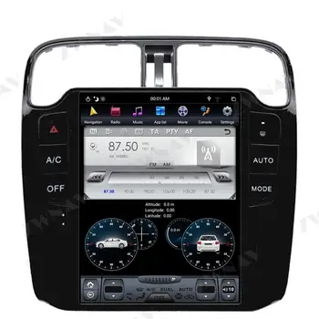 4G128G PX6 Tesla zaslon Android 9 Za VW POLO Avto Multimedijski Predvajalnik, WiFi, GPS Navigacija Auto video avdio radio 2011-2016