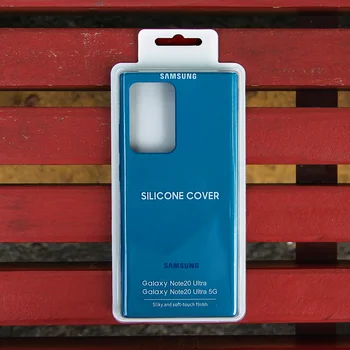 Originalni Samsung Uradni Silikona Primeru zaščitni Pokrov Za Galaxy Note20 Opomba 20 Ultra 5G Mehko Primerih Mobilni Telefon Ohišja