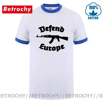 Retrochy Braniti Evropo T shirt Priseljencev Islam Custom Design Print Tee majica Za Moške, Ženske Bombaž Nov Svež Tee Velik, Visok Velikost 5XL