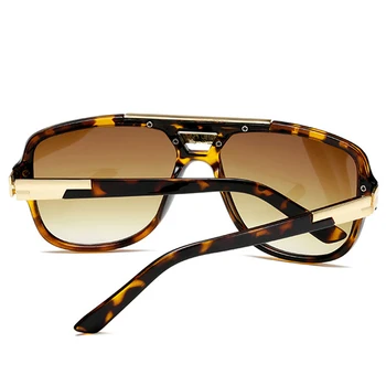 XaYbZc blagovno Znamko Design Moških sončna Očala Letnik Moški Kvadratnih sončna Očala Luksuzni Gradient Sunglass UV400 Odtenki gafas de sol hombre
