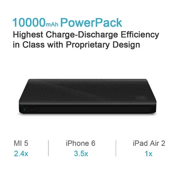 ZMI Moči Banke 10000mAh Powerbank Zunanje Baterije prenosni polnjenje Hitro Polnjenje 2.0 dvosmerni Hitro Polnjenje Paket za iPhone Xiaomi