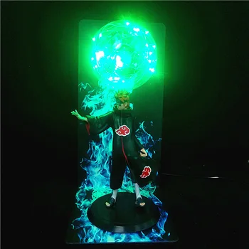 Ustvarjalne Namizne Svetilke Naruto Led Namizne Svetilke Šest Penn Luči Žareče Igrača Ustvarjalna Svetlobna Noč Svetlobe Dropshipping