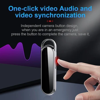 D8 Profesionalni širokokotni Video Audio Snemalnik Full HD Mini USB Fotoaparat Pen Zanke Snemanje Telefonskih OTG Auto Snemanja vgrajeni Mikrofon